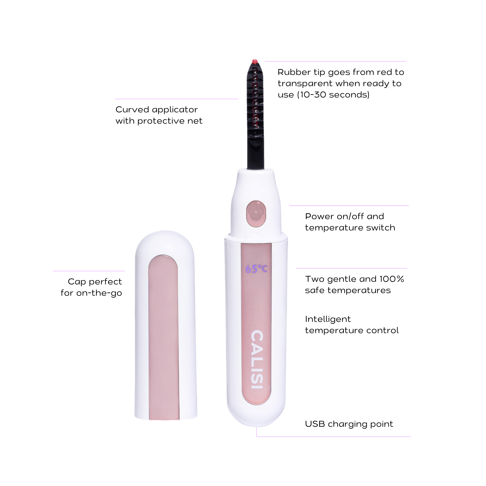 CALISI CURLER™ Heated Eyelash Curler